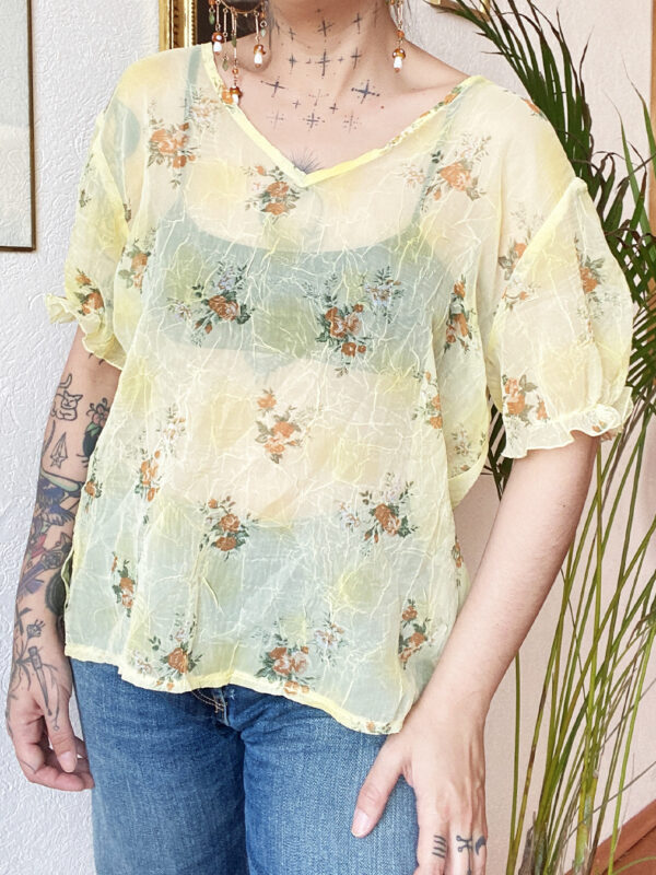 Blusa abullonada Juv