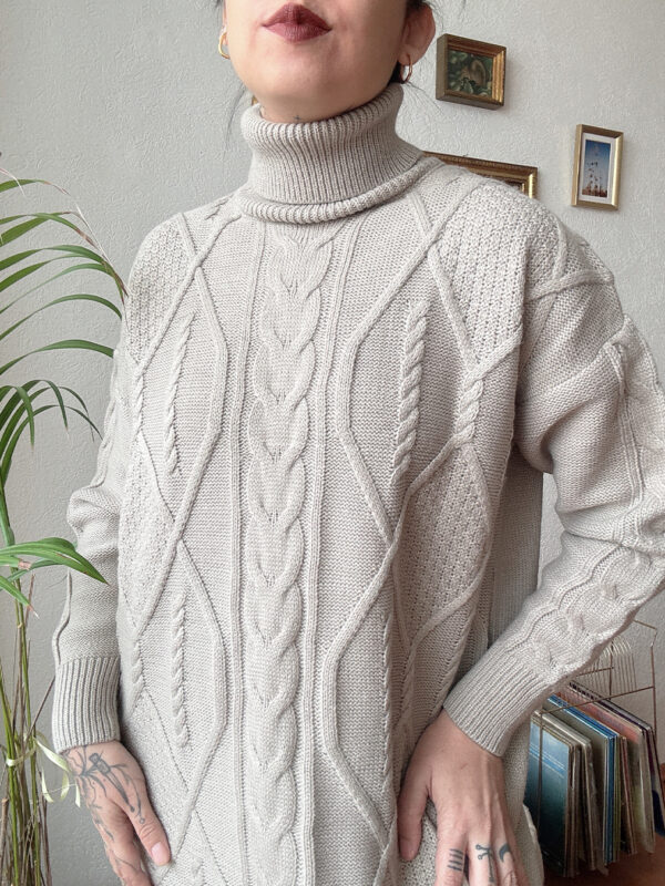 Vestido suéter