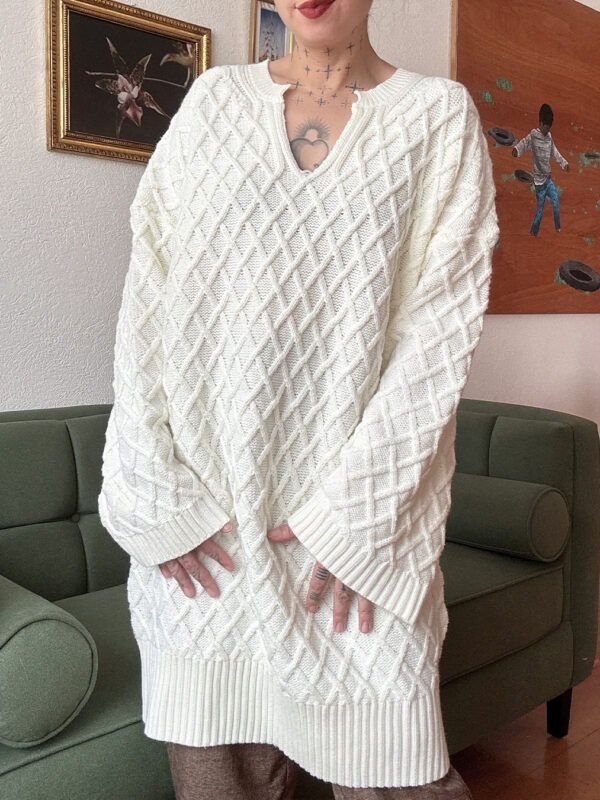 Maxi suéter