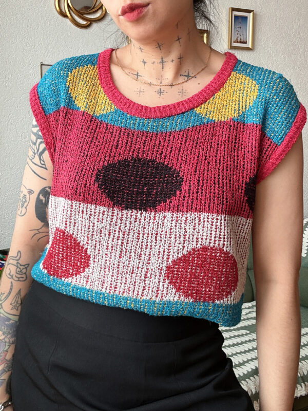 Chaleco multicolor