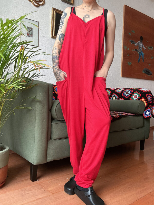 Jumpsuit rojo