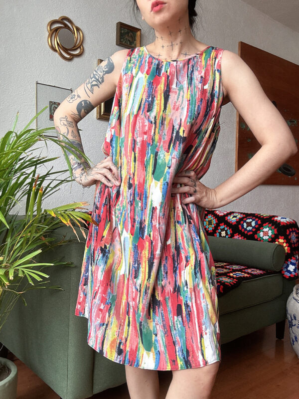 Vestido multicolor