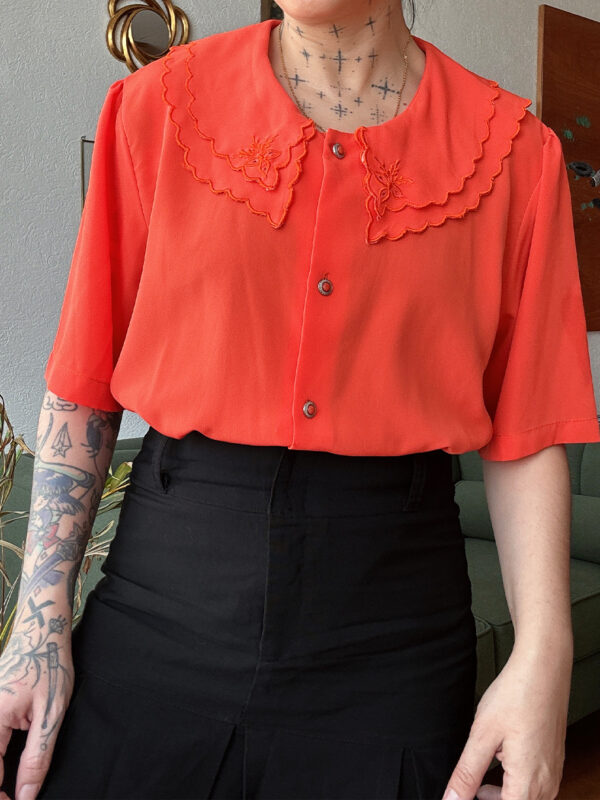 Blusa Quka naranja
