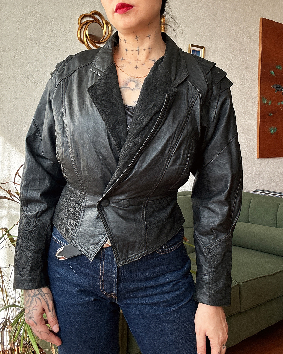 Chamarra de piel Wilsons