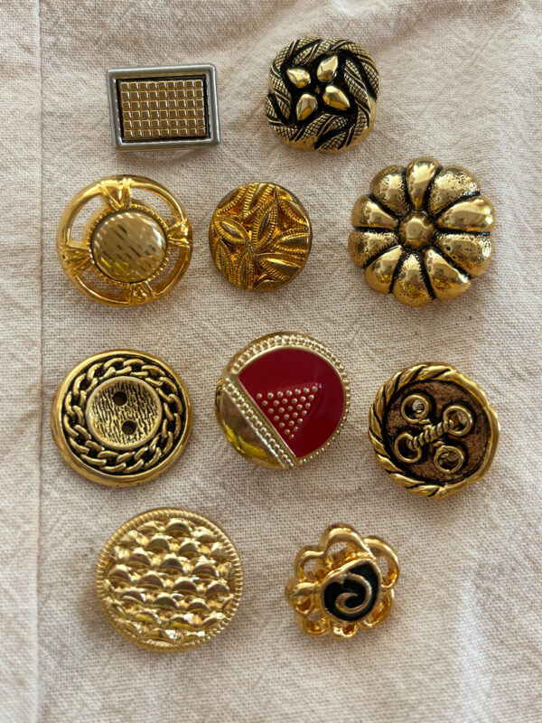 Mix botones grafismo retro