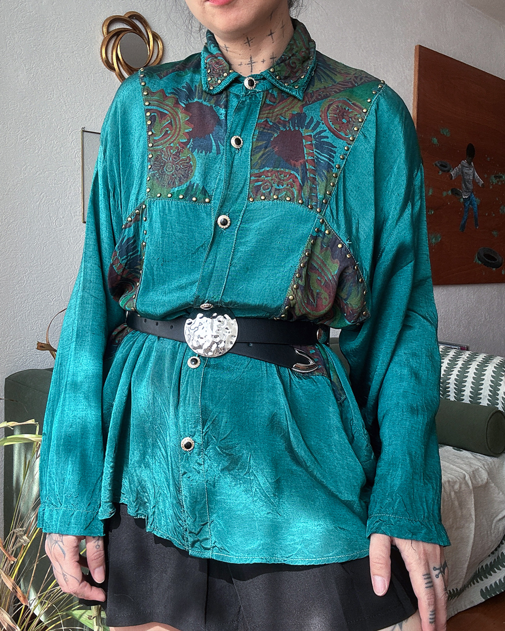 Camisa Peacock