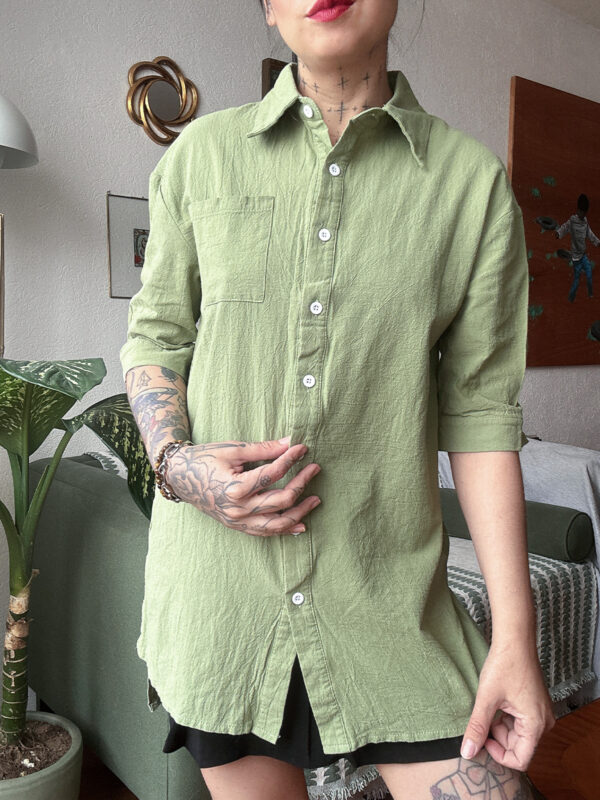 Camisa verde