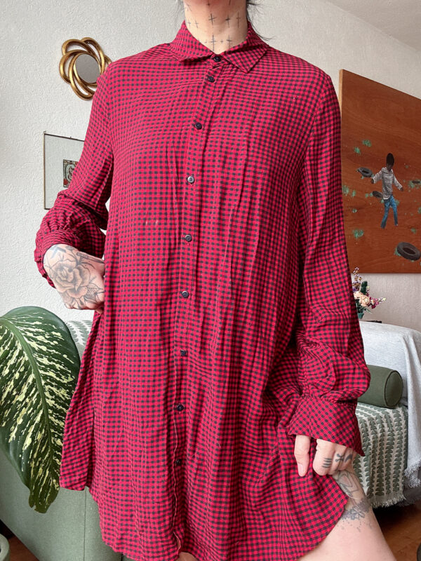Vestido cuadros