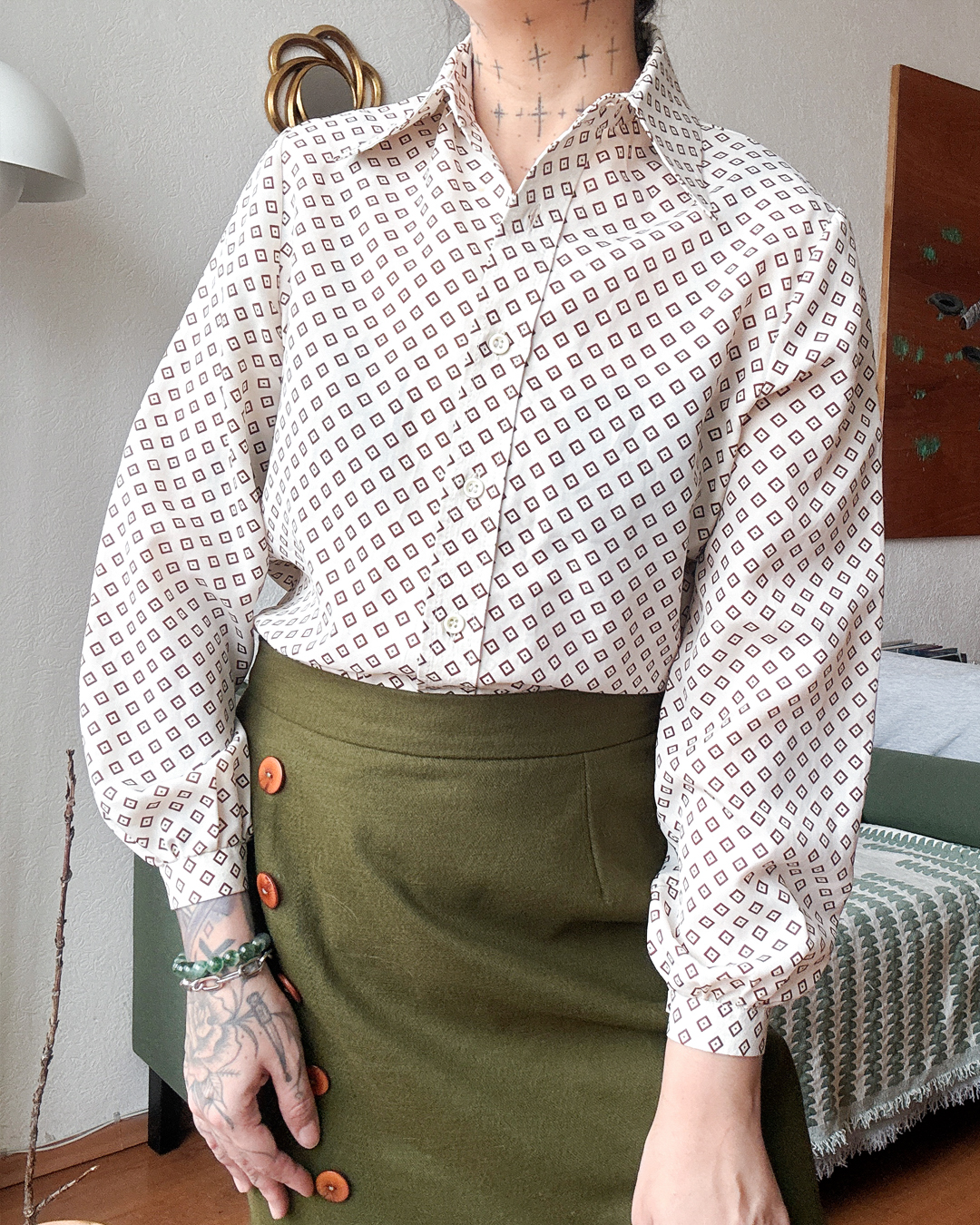 Camisa rombos