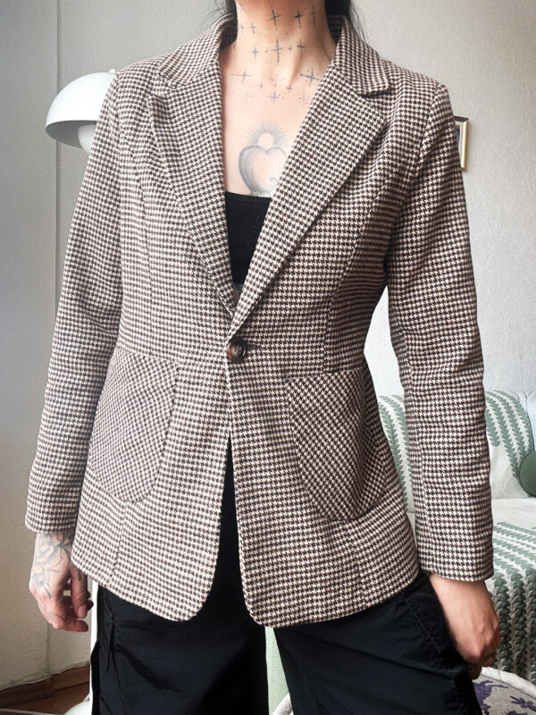 Blazer a cuadros